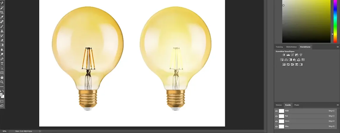 Produktbild Retusche